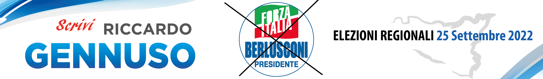 Banner elettorale maxi gennuso