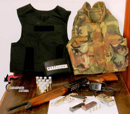 Armi clandestine alterate, una persona arrestata a Catania