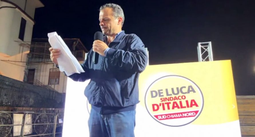 De Luca conferma la sua candidatura a sindaco di Taormina