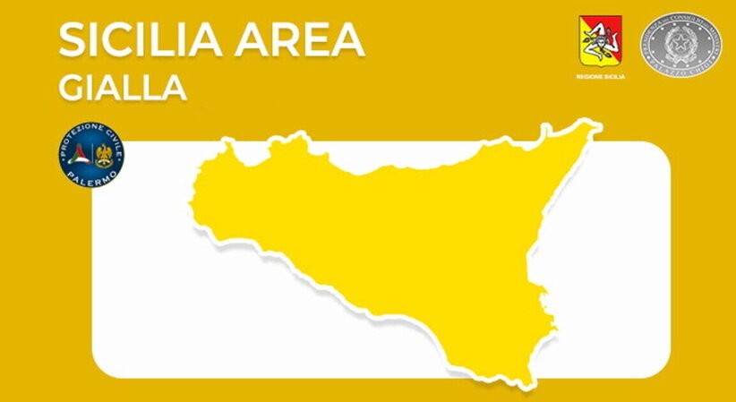 Covid, la Sicilia dopo 24 giorni torna in 'zona gialla'