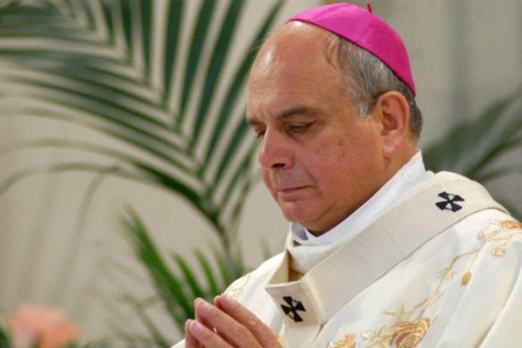 L'arcivescovo di Catania  Monsignor Salvatore Gristina positivo al covid 19