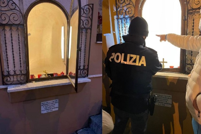 Palermo, rubata statua della Madonnina nella chiesa dell'Albergheria
