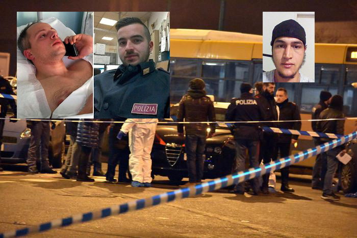L'uccisione del terrorista Amri, poliziotto di Canicattini eroe: ha rischiato la vita e salvato un collega