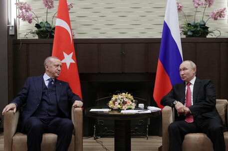 Erdogan incontra Putin a Sochi: "Grazie per il grano"