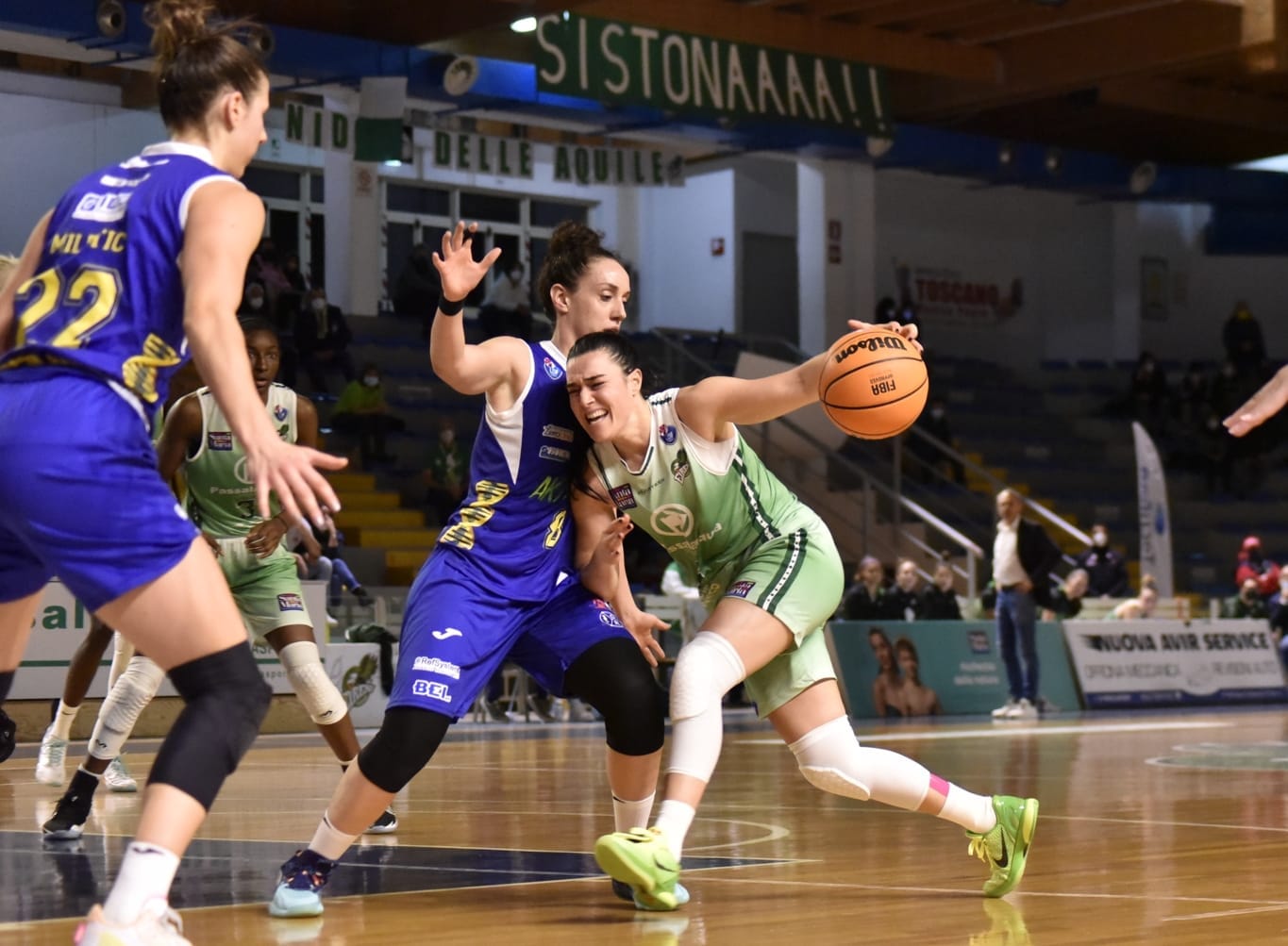 Basket donne, vince Ragusa al PalaMinardi il recupero contro Moncalieri