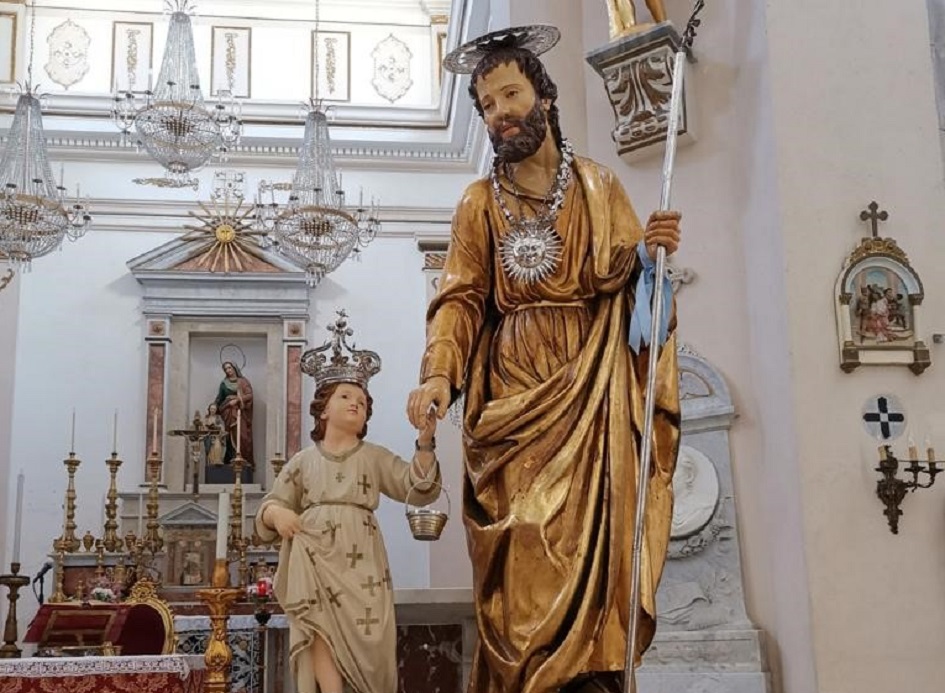 La Regione finanzia il restauro della statua di San Giuseppe a Balestrate