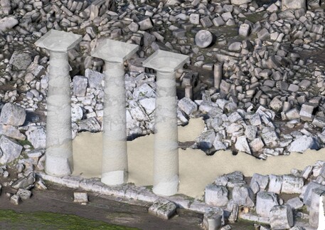 Selinunte, rinascono le colonne del tempio più grande