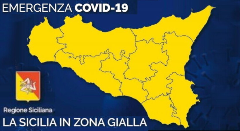 Covid, da lunedì la Sicilia passa in 'giallo': Musumeci invita alla prudenza