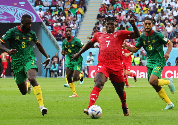 Basta un gol alla Svizzera per battere il Camerun