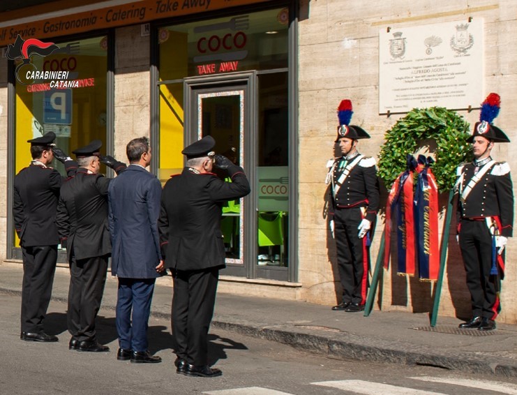 Catania, ricordato anniversario dell'uccisione del maresciallo Agosta