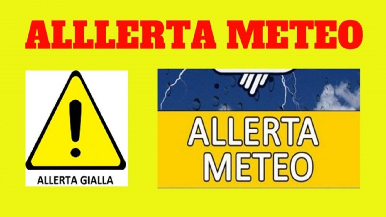 Protezione civile: domenica 2 aprile allerta meteo gialla in tutta la Sicilia