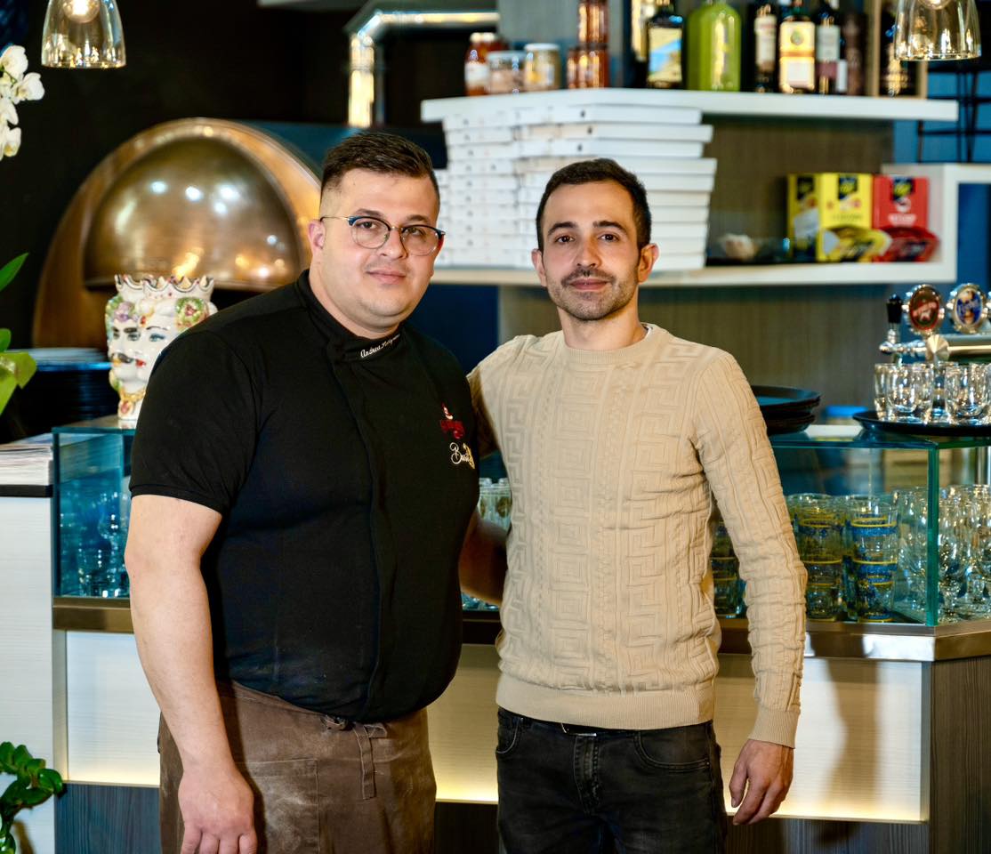 La premiata pizzeria Basilicò ha due nuovi proprietari: i fratelli Andrea e Giovanni Pellegrino