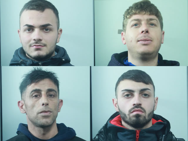 Catania, arrestati quattro presunti spacciatori in due operazioni della polizia
