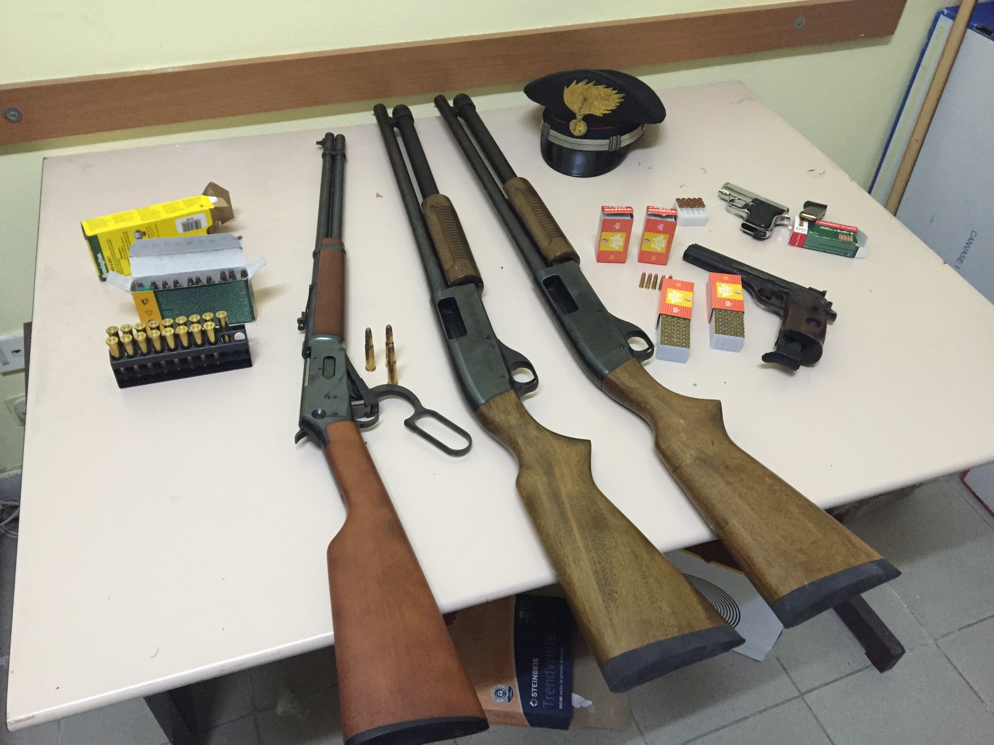 Armi, scoperto un arsenale nel Vibonese: quattordicenne in manette