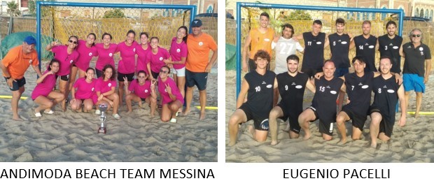 Trapani, assegnati i titoli regionali senior maschile e femminile di Beach Handball