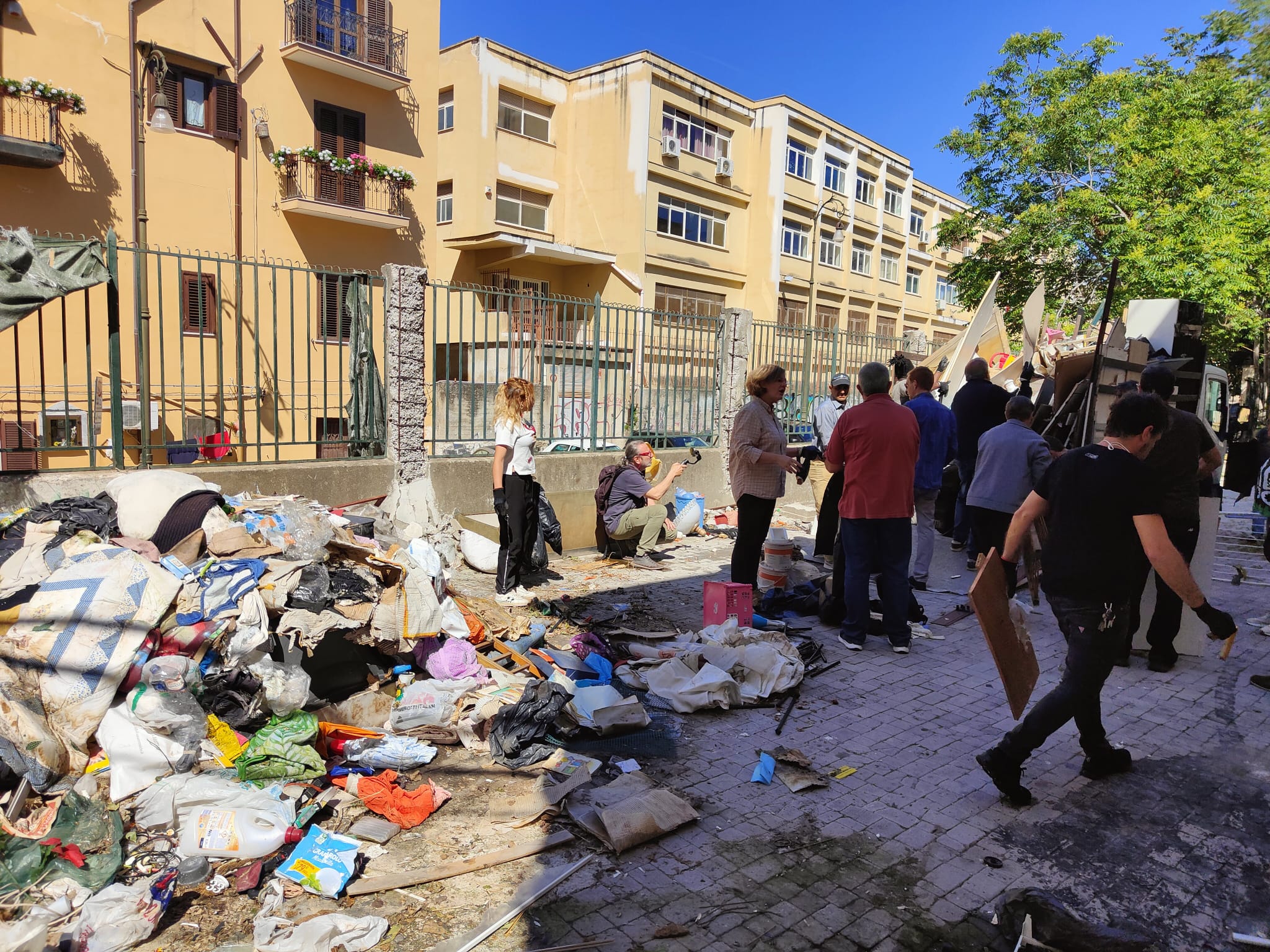 Palermo, il luogo simbolo della lotta alla mafia in totale abbandono 