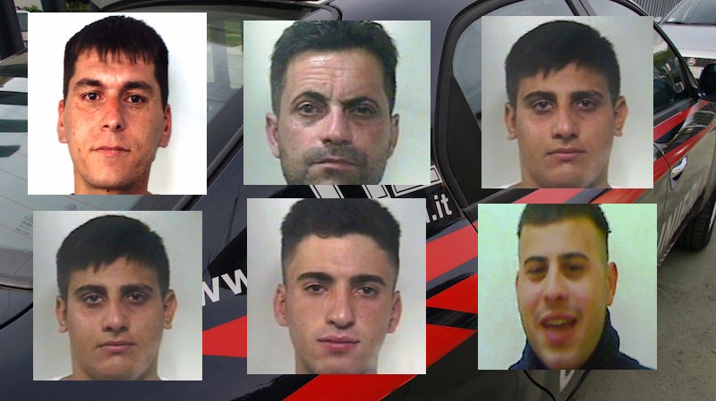 Raffica di rapine nel Catanese, sei persone arrestate