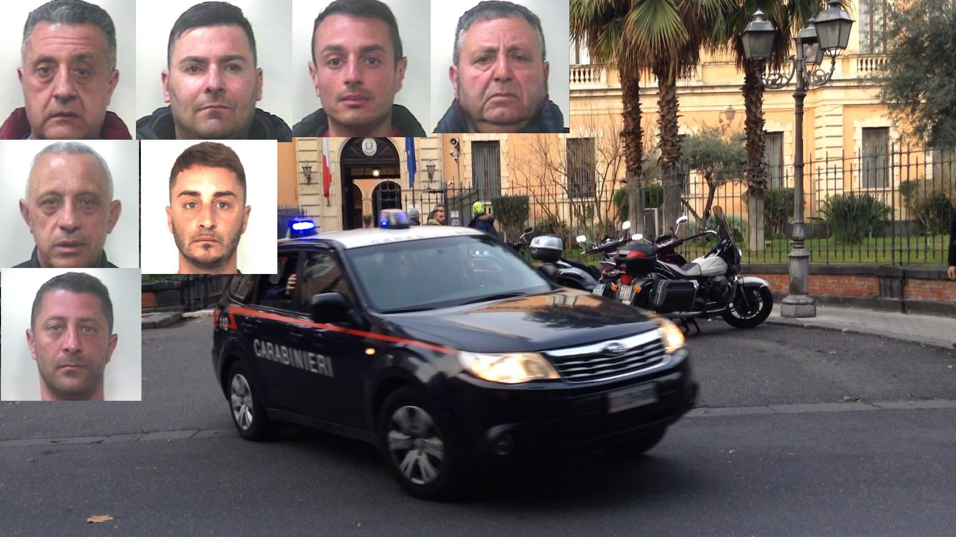 Stangata al clan Santapaola-Ercolano, 7 arresti nel Catanese