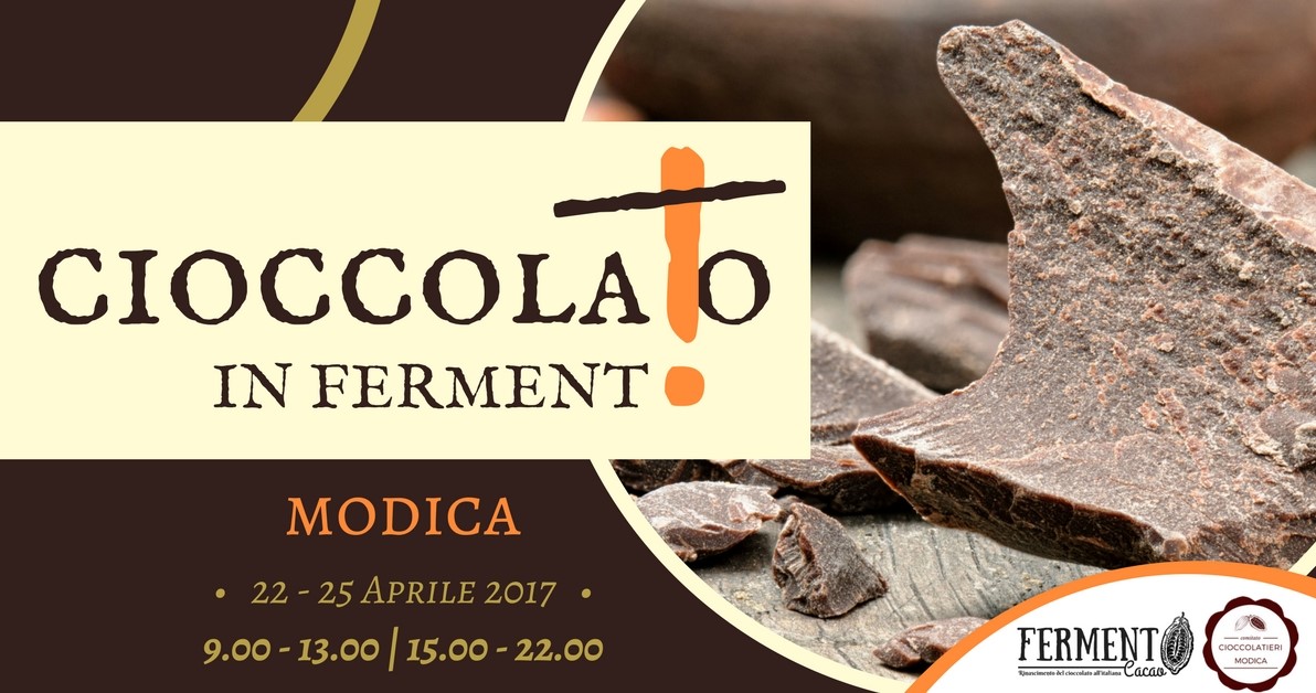 Modica, "Cioccolato in fermento" dal 22 al 25 aprile