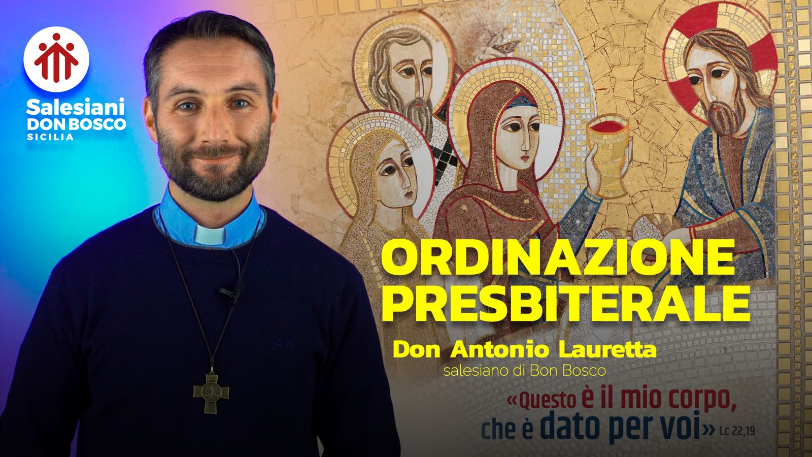 Modica, a San Giovanni ordinazione presbiterale di don Antonio Lauretta