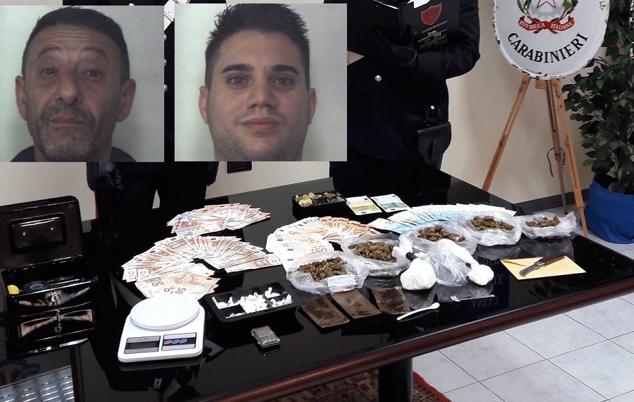 Fiumi di droga a Siracusa, blitz dei carabinieri:  quattro arresti