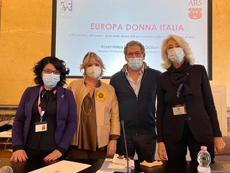 Tumore al seno, Miccichè incontra le rappresentanti di “Europa donna”