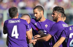 La Fiorentina passeggia col Frosinone: aggancia l'Inter