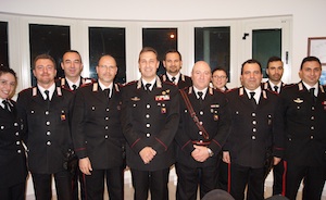 Il generale Galletta in visita alle stazioni carabinieri di Lentini, Carlentini e Francofonte