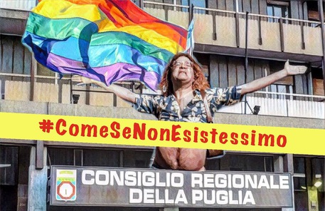 In Puglia un flashmob in difesa della legge no omofobia