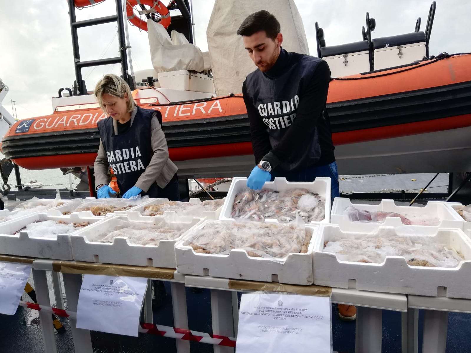Palermo, controlli sul pesce in vendita: scatta maxi sequestro