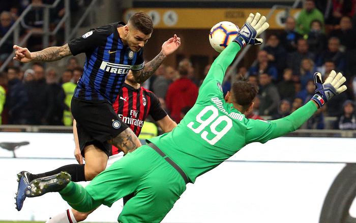 L'Inter vince il derby contro il Milan: risolve Icardi in pieno recupero