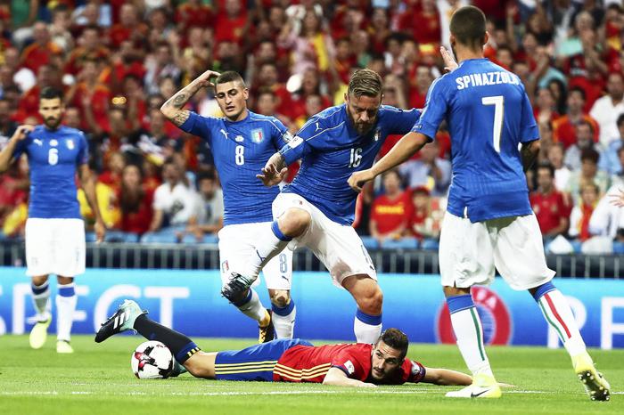 Italia surclassata dalla Spagna: ora i play off per accedere ai Mondiali