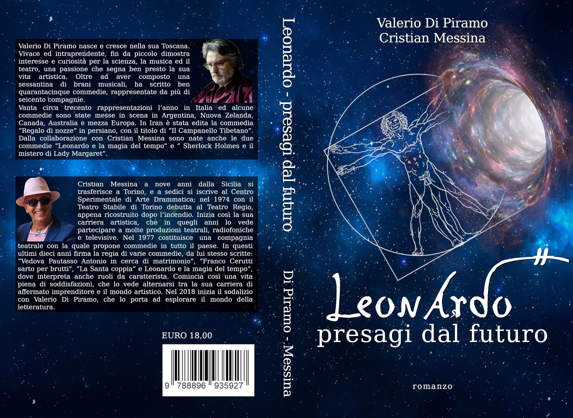 Leonardo, presagi dal futuro: tra storia e fantasy, il romanzo d’esordio di Valerio Di Piramo e del gelese Cristian Messina