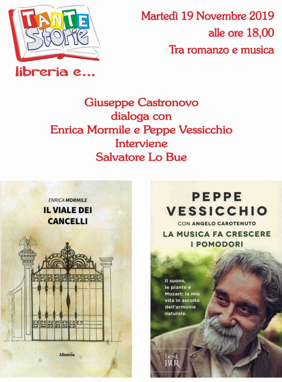Palermo, tra romanzo e musica: incontro con Enrica Mormile e Peppe Vessicchio