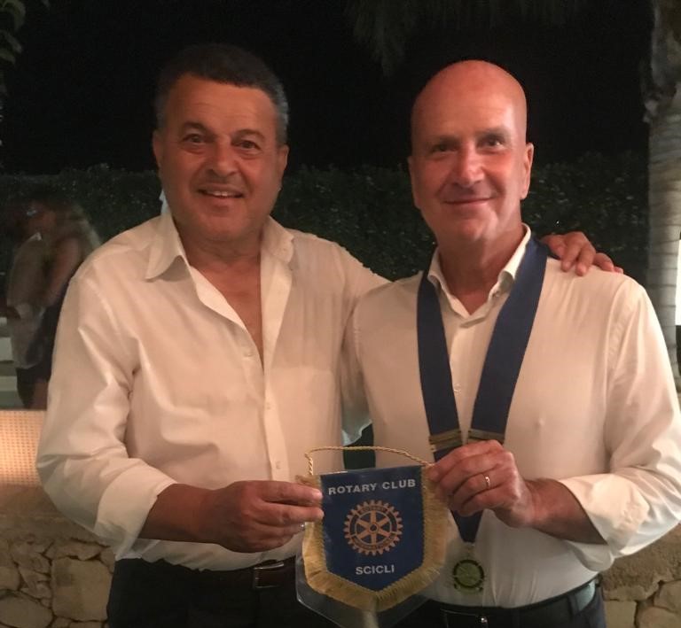 Scicli, passaggio della campana: Guglielmo Adamo nuovo presidente del Rotary Club