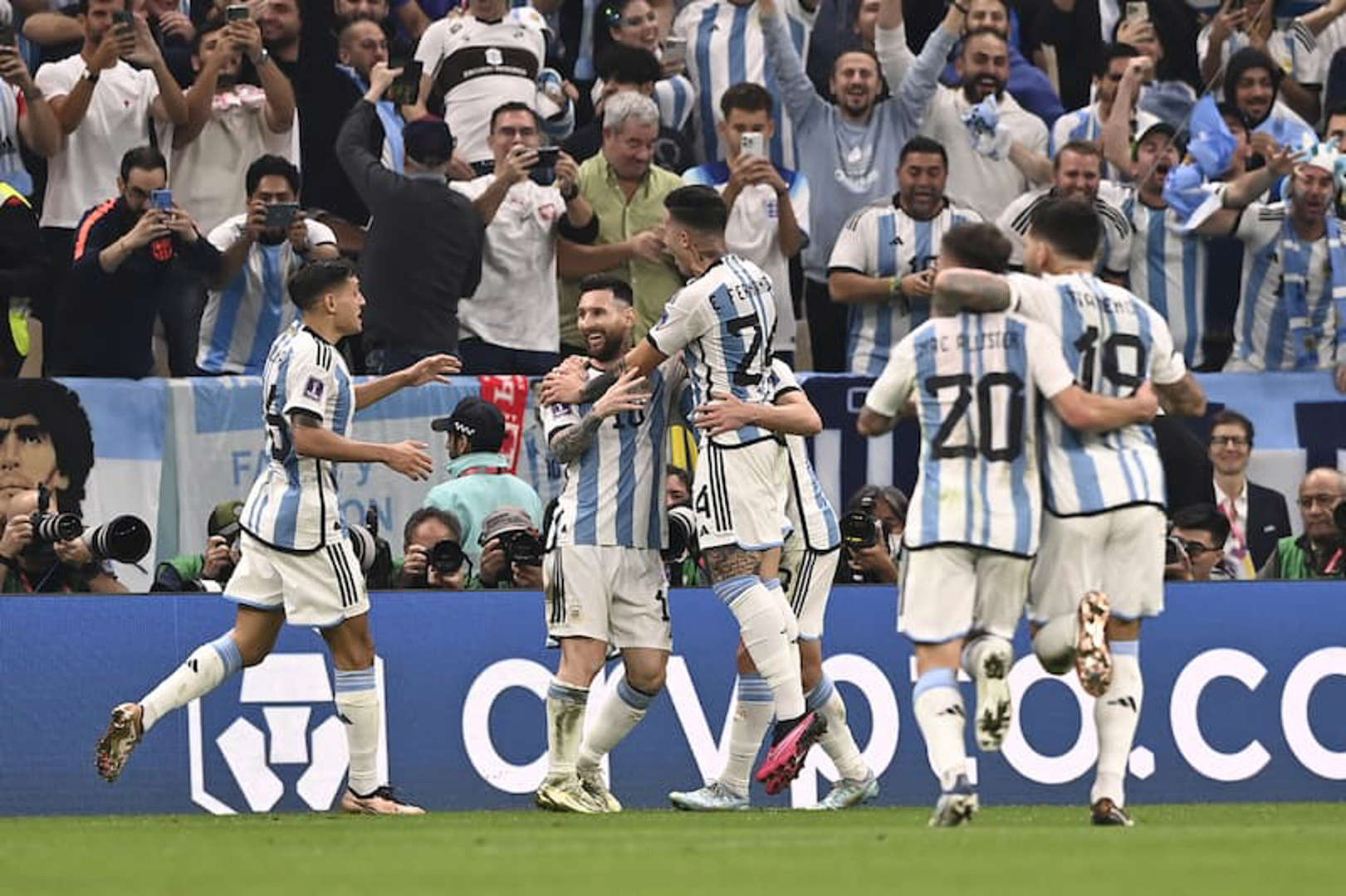 Mondiali: Argentina-Croazia finisce 3-0, Albiceleste in finale
