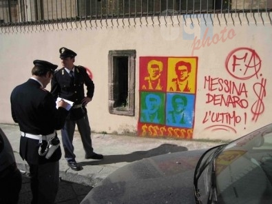 Trapani, un murale inneggia al boss superlatitante Messina Denaro