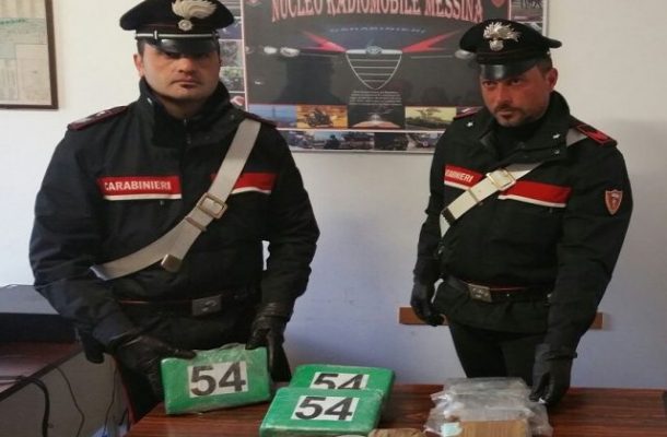 Arrestato a Messina un corriere della droga di Melicuccà