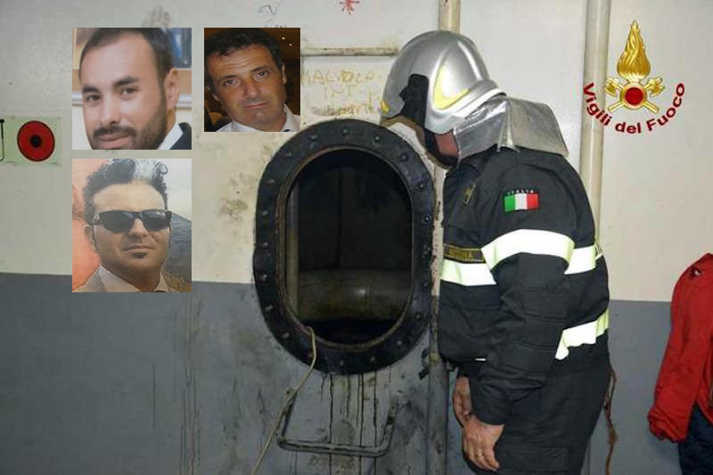 Il traghetto della morte a Messina, la Procura indaga sulle cause: ecco i volti dei 3 operai uccisi per il lavoro