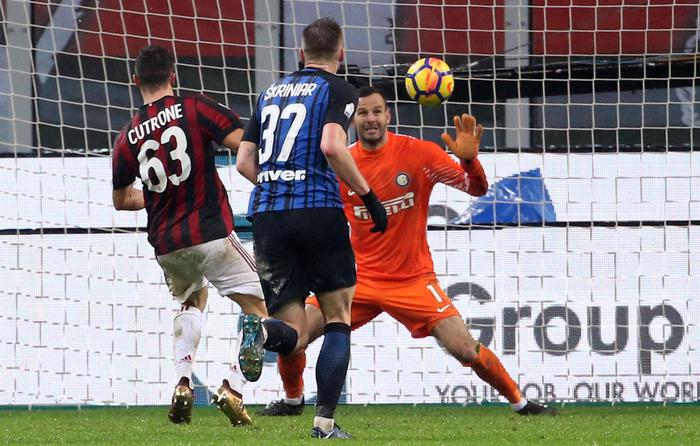 Cutrone fa gioire il  Milan: Inter ko e rossoneri in semifinale di Coppa Italia