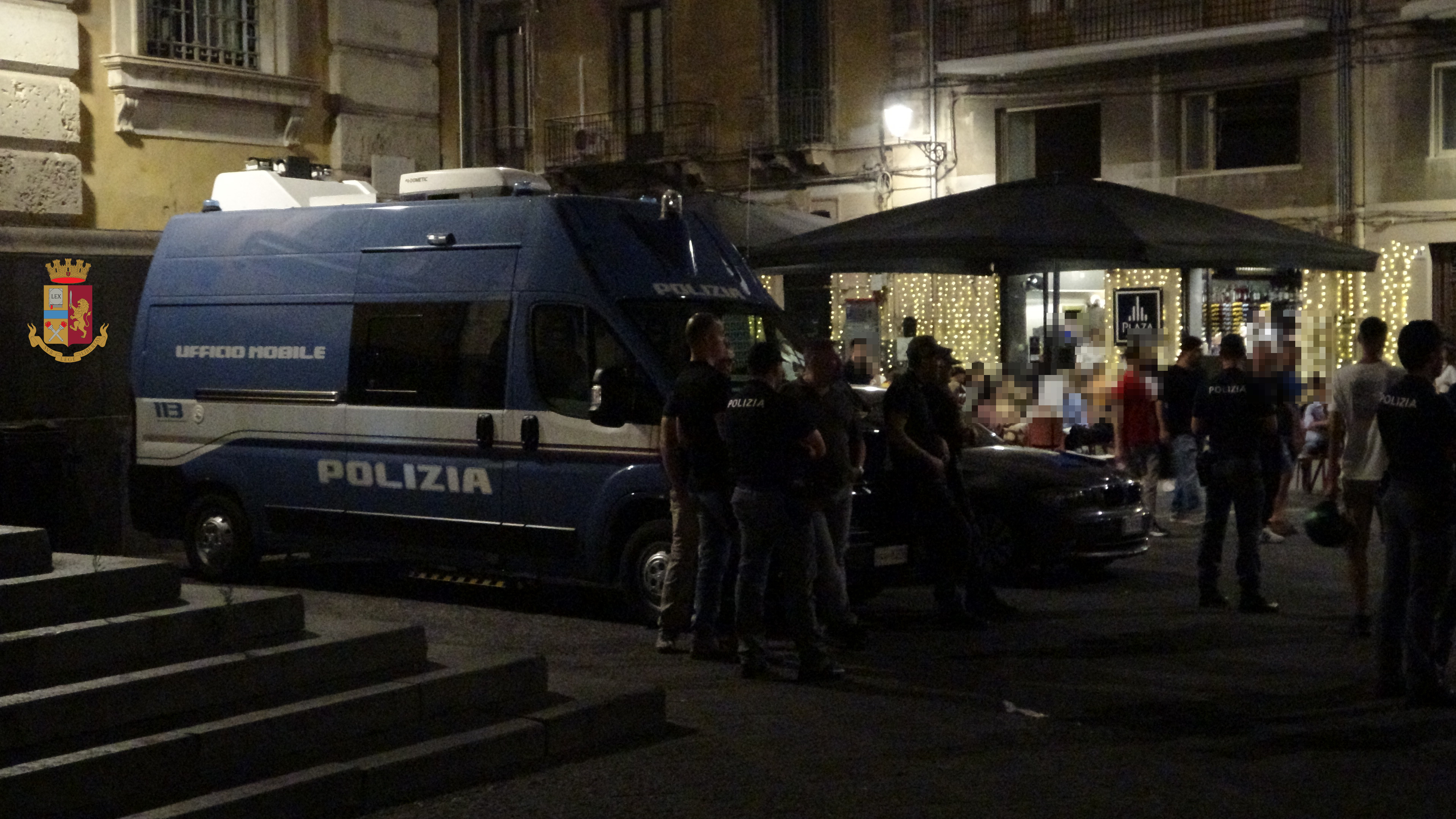 Catania, servizi interforze contro il fenomeno della movida violenta e rumorosa