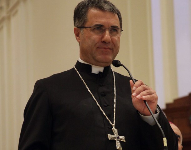 Mons. Corrado Lorefice in visita al Malaspina di Palermo
