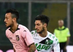 Il Palermo stecca alla prima al "Barbera", il Sassuolo si porta a casa tre punti