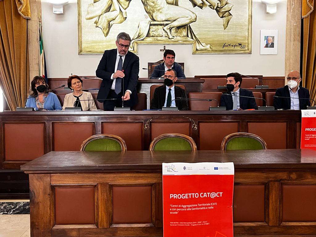 Presentato il "Progetto CAT": la città di Catania rafforza i servizi socio educativi
