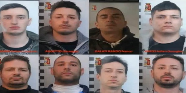 Rapine in ville nel Palermitano e nel Messinese: otto arresti