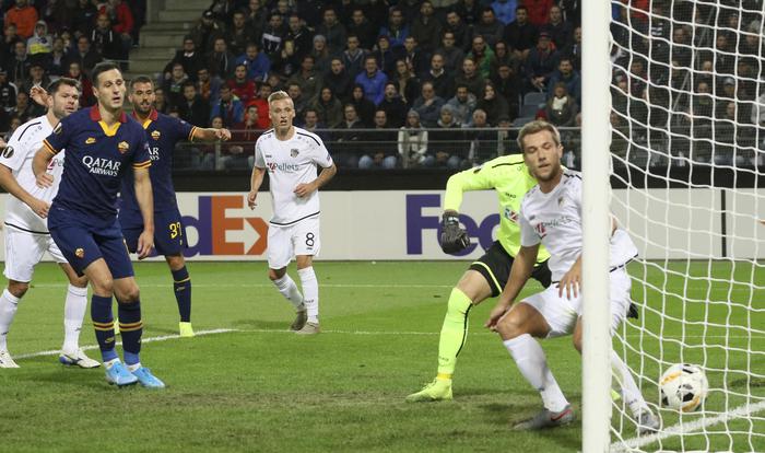 Europa League, Wolfsberg - Roma con poche emozioni: finisce 1 - 1
