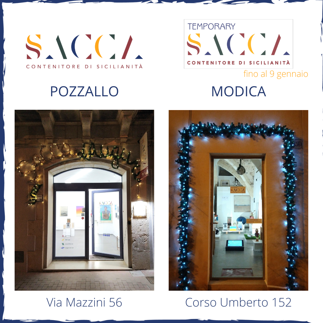 SACCA gallery raddoppia con uno spazio vetrina nel centro storico di Modica