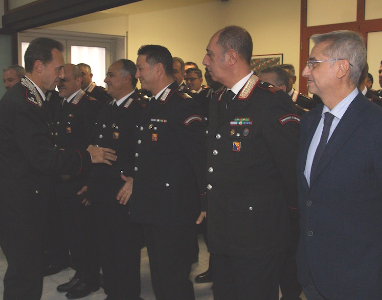 Il comandante della legione carabinieri Sicilia in visita a Siracusa