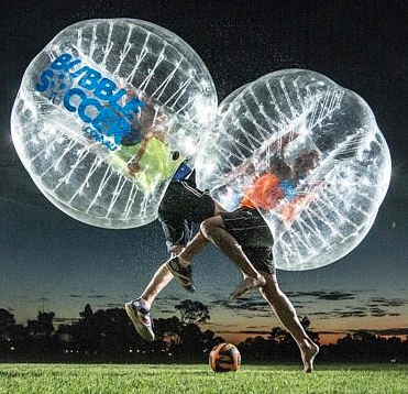 Anche a Catania arriva il Bubble Soccer, fenomeno ludico esploso a livello globale