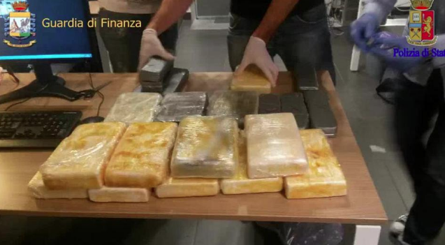 'Ndrangheta, droga dal Sudamerica a Roma: 19 arresti
